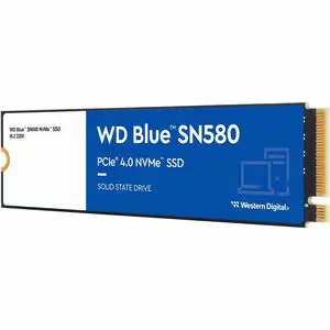 1TB SSD WESTERN DIGITAL WD Blue SN580 1 TB Solid State Drive - NVMe 4.0